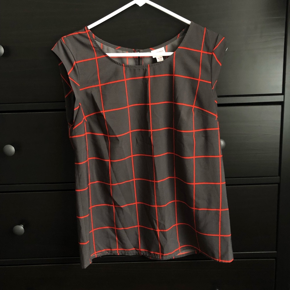 Gridded Merona shirt M